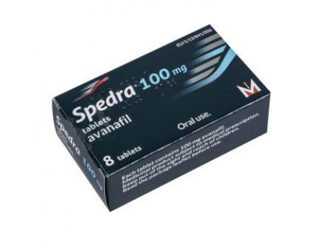 Spedra 100mg. 8 tablets